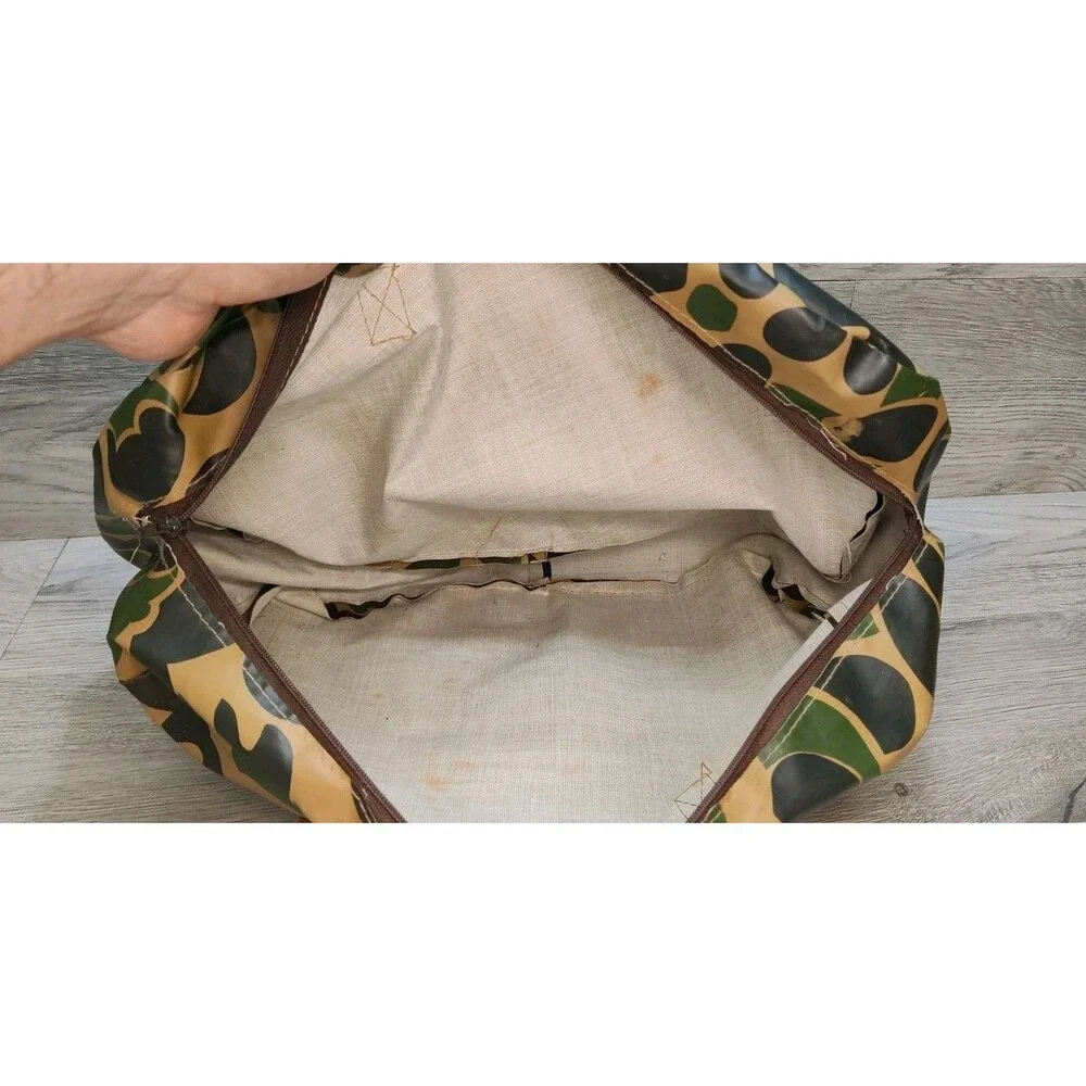American Clearwater Vintage Camo Storm shield Bag/ Toiletries Hunting Camping